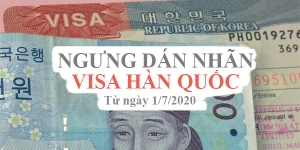 Ngưng dán nhãn visa Hàn Quốc và thay bằng Giấy xác nhận cấp visa